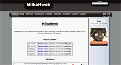 Desktop Screenshot of miikahweb.com